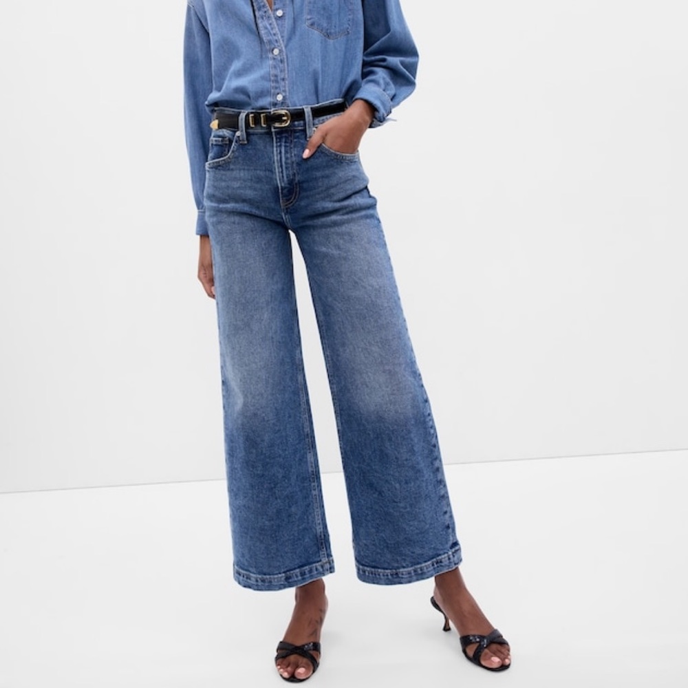 Gap - High Rise Stride Ankle - size 24, 00R